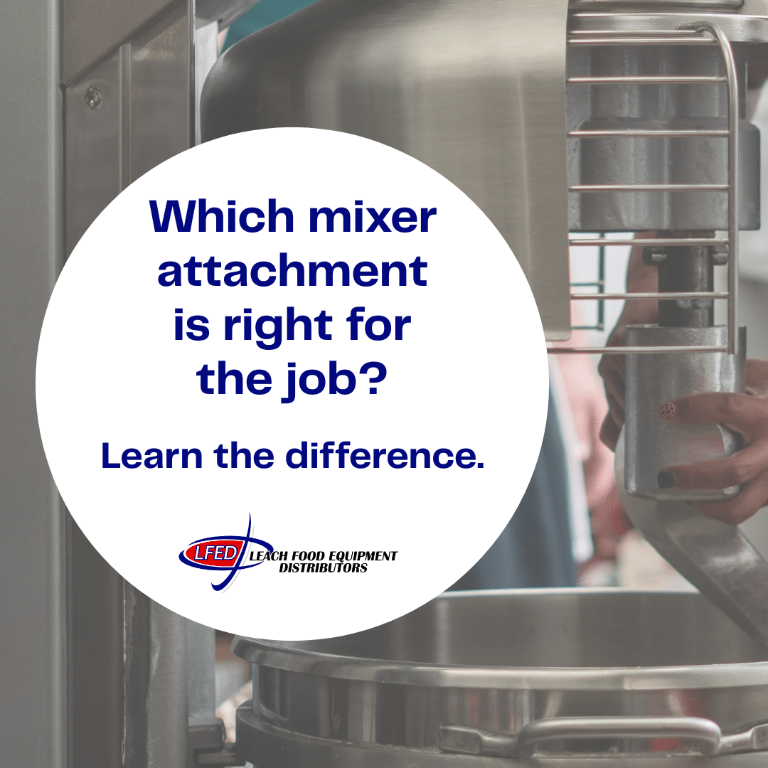 Mixer Attachments for Various Recipes